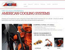 Tablet Screenshot of americancooling.com